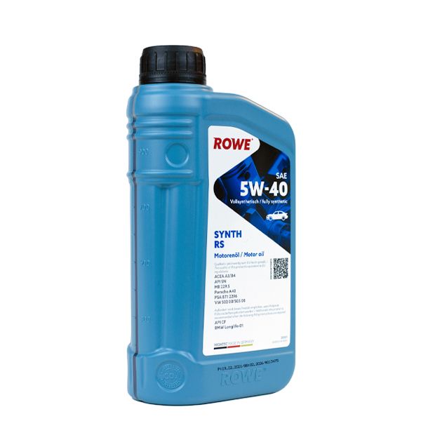 Моторне масло Rowe Hightec Synth RS 5W-40 1л