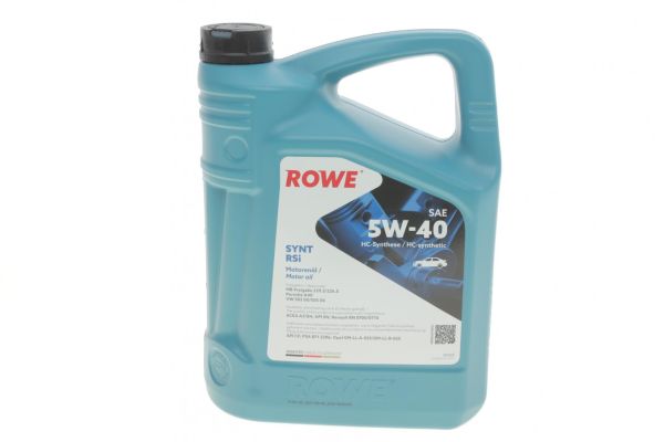 Моторне масло Rowe Hightec Synt RSi 5W-40 5л