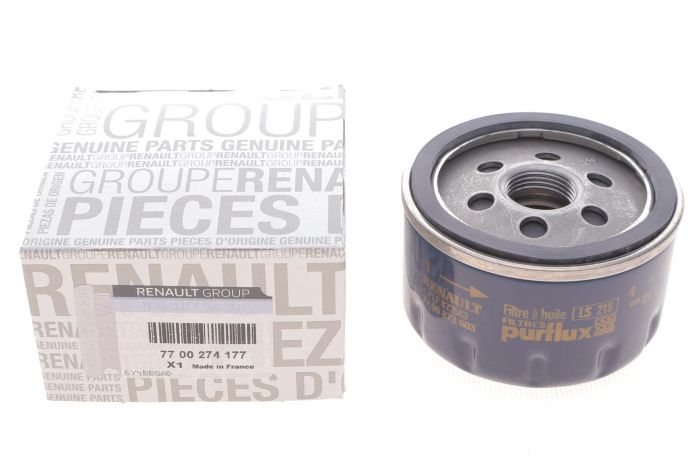 Фільтр масляний Renault (h=50mm, низький)